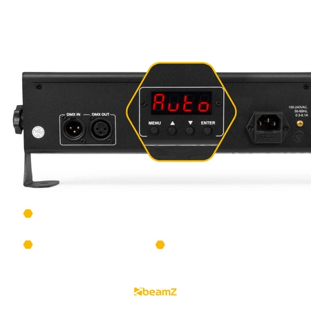 Belka listwa ultrafiolet BUV243 DMX 2x12 diody LED Beamz