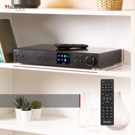 Radio internetowe Adria WiFi DAB+ BT czarny