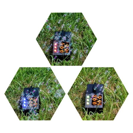 Wytwornica baniek z efektem LED RGB B300LED pilot Beamz