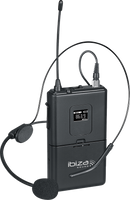 Nadajnik UHF z zestawem nagłownym i mikrofonem krawatowym - 863,9 MHz HS20-UHFA