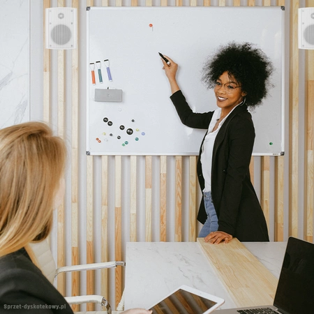 Zestaw kolumn zewnętrznych 4" 100W PD BGO40 białe