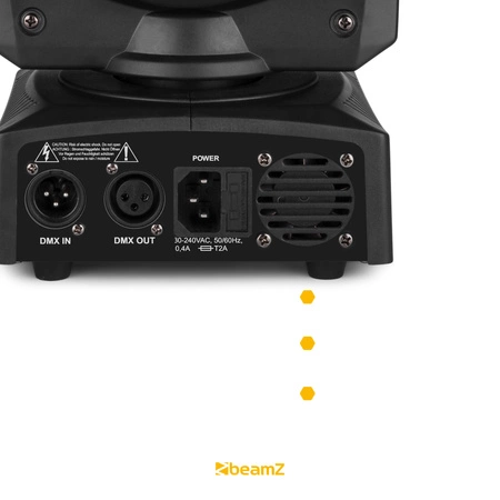 Zestaw: 2x Głowa ruchoma Panther 35 LED SPOT + case