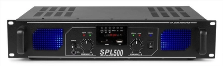 Wzmacniacz 2x 250W Skytec SPL500MP3