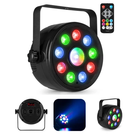 Reflektor PAR Fuzzix PLF15 Party Par RGB DMX