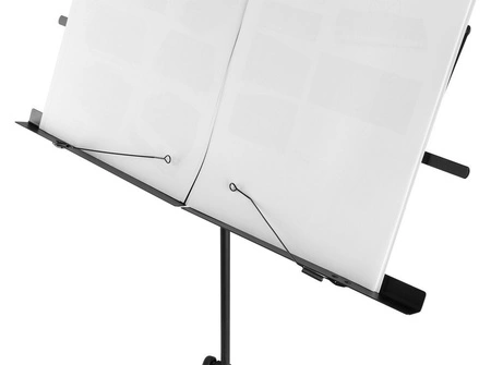 Statyw na nuty z pulpitem, klipsem i pokrowcem Vonyx