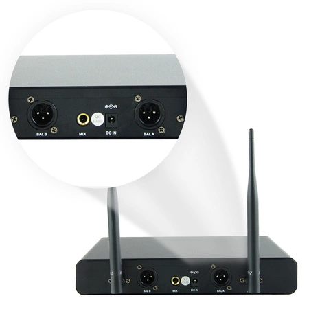 Zestaw mikrofonów bezprzewodowych doręcznych UHF Audioport SU-740HH