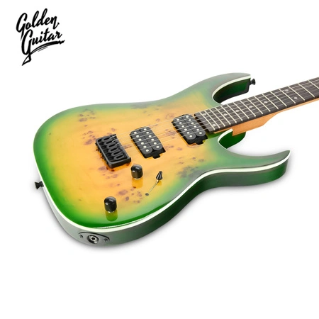 Gitara elektryczna superstrat - kompletny zestaw -Golden Guitar PSG-3 Zielony