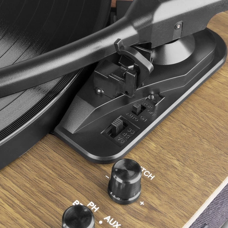 Gramofon RP162LW Fenton HQ BT jasne drewno