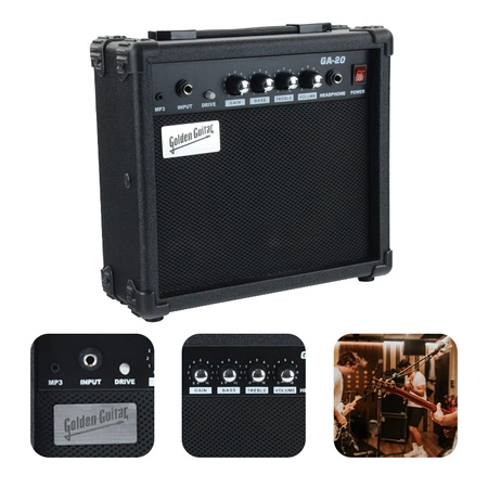 Wzmacniacz gitarowy GA-20 - Czarny