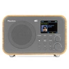 Radio DAB+ Milan z akumulatorem jasne drewno Audizio