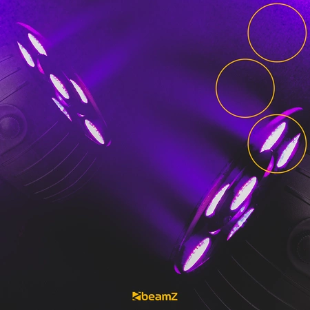 Reflektor ultrafiolet Party Par PLP14 bateryjny Beamz