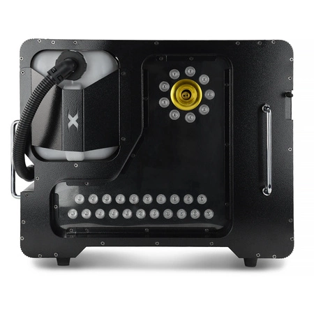 Zestaw: Wytwornica dymu pionowego i poziomego ARES 3000LED Firefog+ płyn 5l