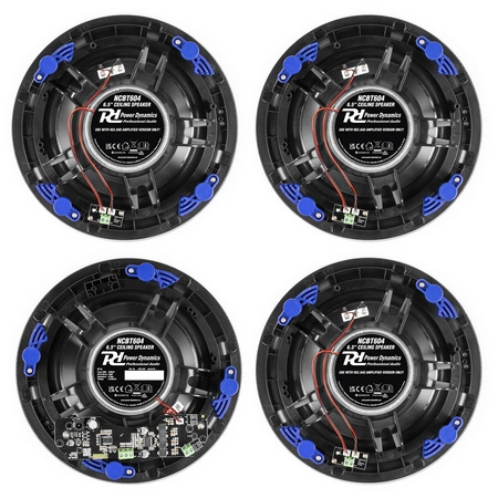 Zestaw głośników sufitowych 4szt NCBT604 6,5" biały