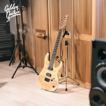 Gitara elektryczna -Golden Guitar naturalna