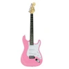 Gitara elektryczna - kompletny zestaw -Golden Guitar STEG-20 Różowa Stratocaster