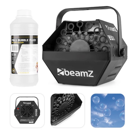 Zestaw: Wytwornica baniek B500 BeamZ+ płyn do baniek 1l