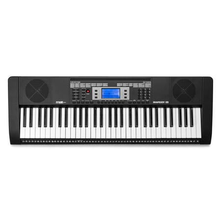 Keyboard 61 podświetlanych klawiszy Rhapsody61L Max+ statyw, ławka, słuchawki, mikrofon