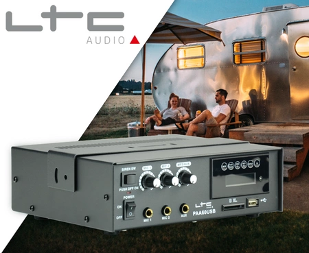 Wzmacniacz radiowęzłowy z odtwarzaczem PAA60USB