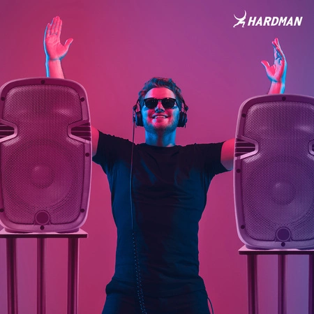 Statyw sceniczny podstawa pod oświetlenie i nagłośnienie 2szt HCP1 Hardman