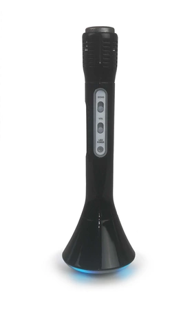 Mikrofon z głośnikiem do karaoke Party KAMIC kolor czarny