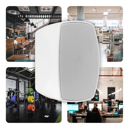 Zestaw kolumn instalacyjnych BHW30WH 3" 40W 100V 8Ohm Power Dynamics