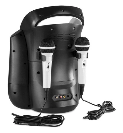 Karaoke system z CD i 2 mikrofonami SBS30W