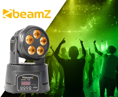 Głowa ruchoma Wash RGBAW-UV LED BeamZ MHL-90