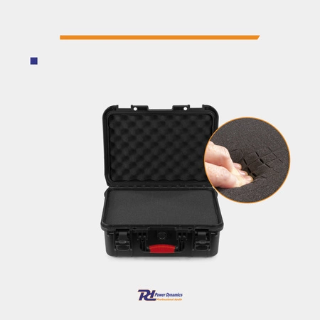 Uniwersalna walizka transportowa Power Dynamics GIGCase62R Heavy Duty - Seria R - IP67 - czarna