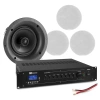 Profesjonalny system głośników sufitowych 4 x 8" FCS8 z wzmacniaczem bluetooth