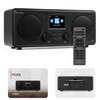 Radio internetowe Foza WiFi Stereo z DAB+ czarne Audizio
