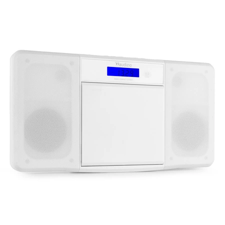 Miniwieża HIFI Nimes CD tuner FM BT USB biała