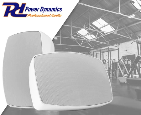 Zestaw kolumn instalacyjnych BHW60WH 6" 120W 100V biały Power Dynamics