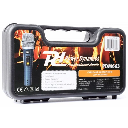 Mikrofon dynamiczny Power Dynamics PDM663