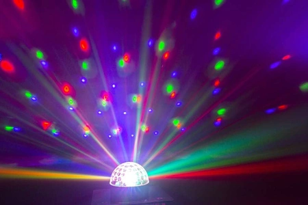 Półkula Jelly ball DMX 6x 1W LED RGBYWP Beamz JB60R