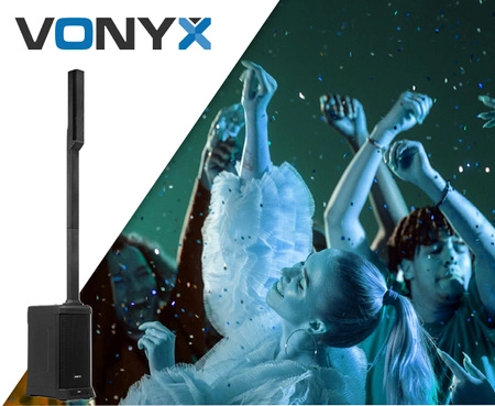 Aktywny zestaw głośników kolumnowych BT 400W VX820 Vonyx