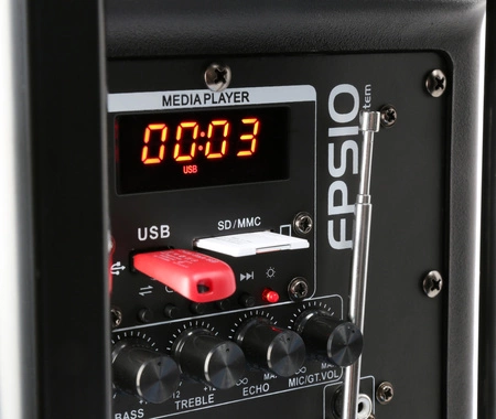 Kolumna mobilna z mikrofonem 150W Fenton FPS10