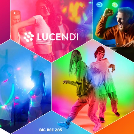 Zestaw: 2 głowy ruchome BIGBEE285 + Case