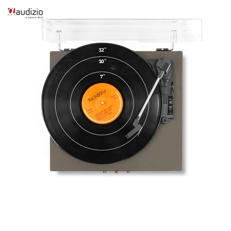 Gramofon RP113B z wejściem/wyjściem BT czarny Audizio