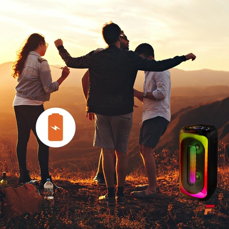 Głośnik imprezowy BoomBox500 z diodą LED Fenton