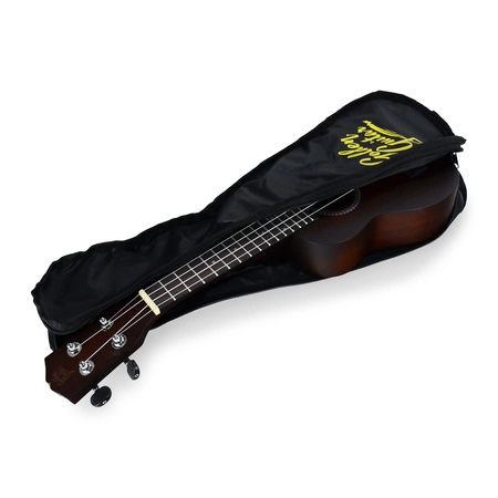 Zestaw: Ukulele sopranowe 21" HRF21 brązowe+ akcesoria Golden Guitar