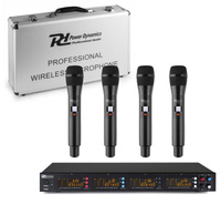 Zestaw mikrofonów bezprzewodowych Power Dynamics PD504H