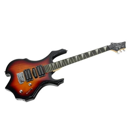 Gitara elektryczna - kompletny zestaw -Golden Guitar RFL-5 Sunburst