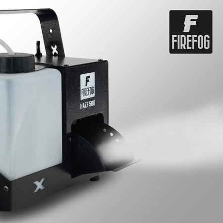 Zestaw: Wytwornica dymu mgły HAZE 500 Firefog+ płyn do dymu hazer 5L