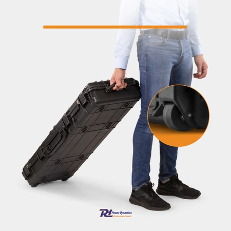 Uniwersalna walizka transportowa case GIGCase38T - IP67 - kolor czarny Power Dynamics
