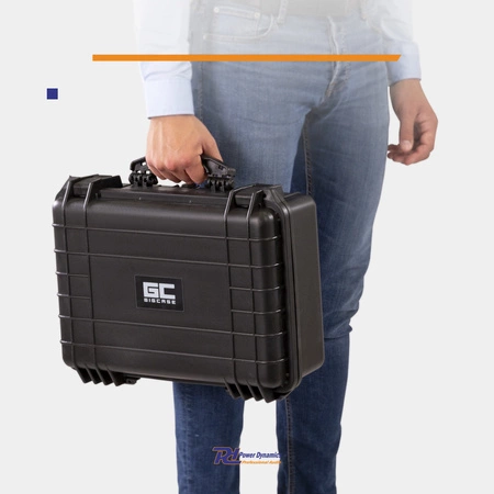 Uniwersalna walizka transportowa GIGCase8 - IP67 - czarna Power Dynamics