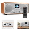 Radio internetowe Foza WiFi Stereo z DAB+ srebrne Audizio