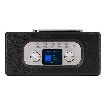 Radio retro DAB FM BT Tune60 Audizio czarne