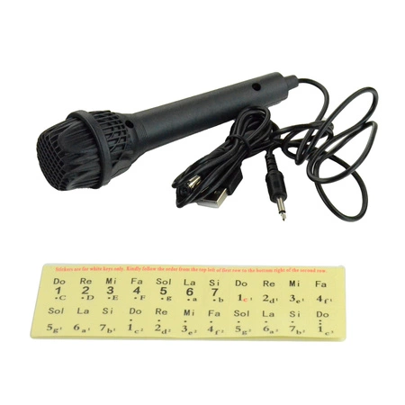 Keyboard edukacyjny dla dzieci 37 klawiszy mikrofon BD-376 BDMusic