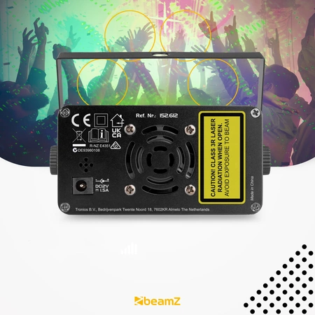 Laser Dahib Double RG Gobo z niebieską diodą LED