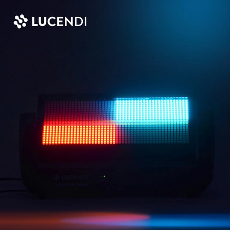 Stroboskop LED RGBW reflektor dyskotekowy STAGE STROBE 2000MH Lucendi